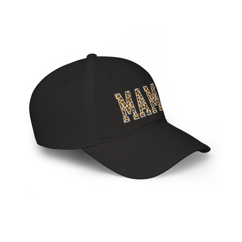 Leopard Print "MAMA" Low Profile Baseball Cap — Mom Gift, Mother's Day Hat