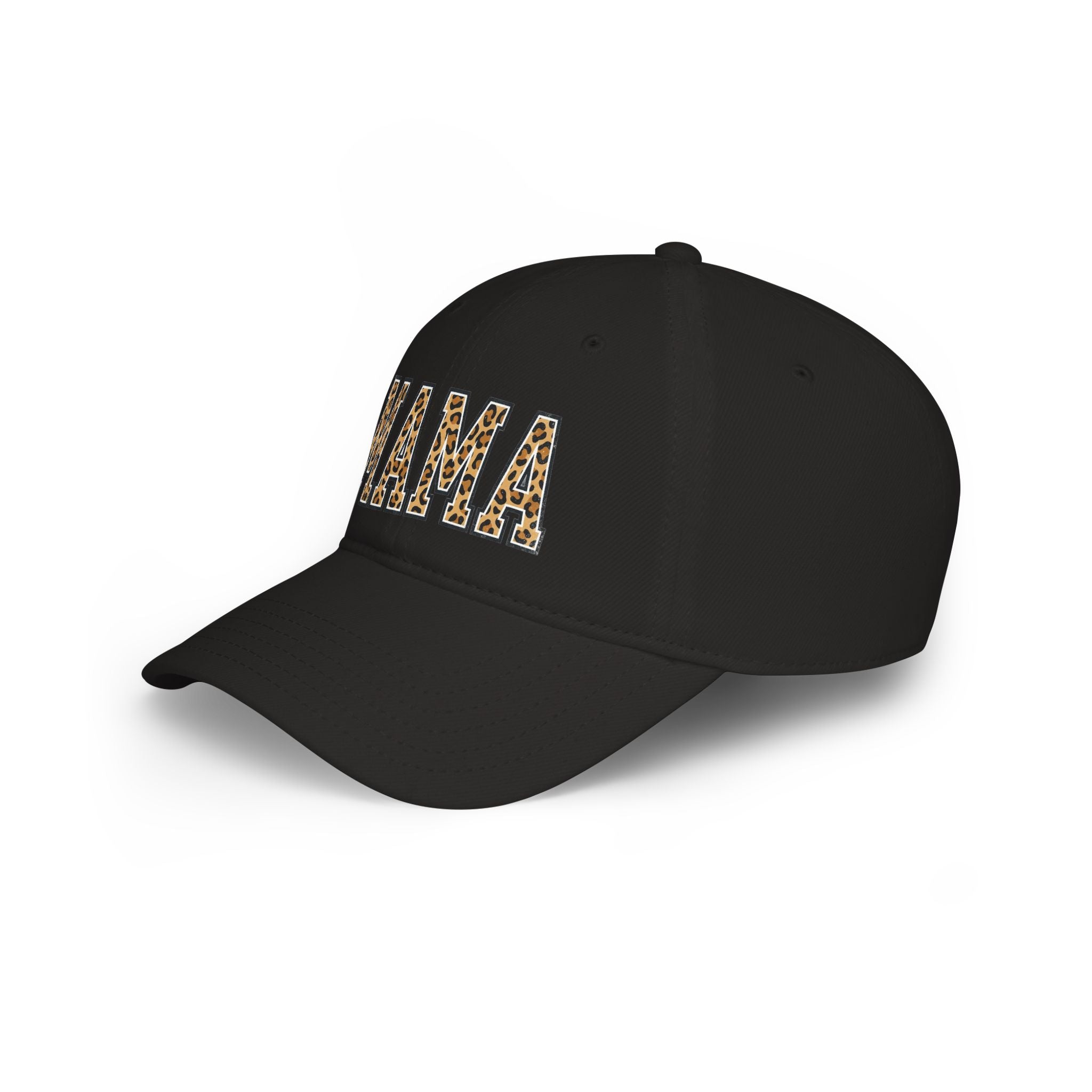 Leopard Print "MAMA" Low Profile Baseball Cap — Mom Gift, Mother's Day Hat