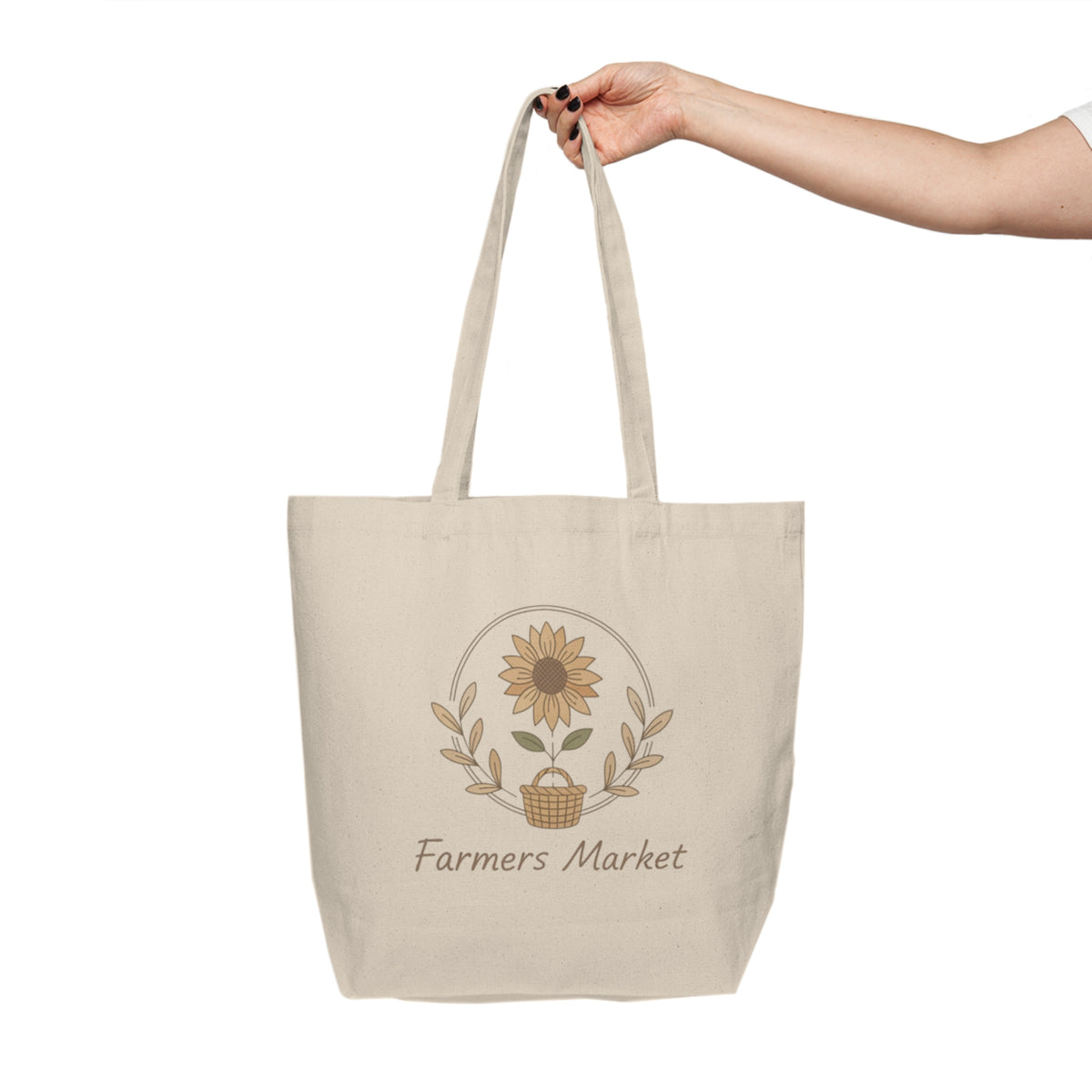 Farmers Market Shopping Tote