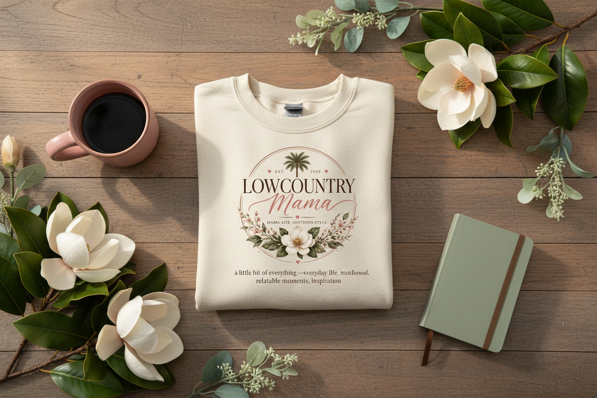 Lowcountry Mama Flat Lay